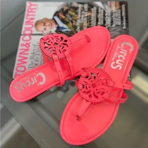 Circus by Sam Edelman Neon Coral Sandals
